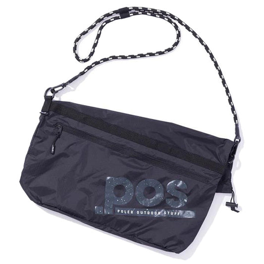 Poler Outdoor Stuff(ポーラー アウトドア スタッフ)  /  スリングバッグ / DRAWSTRING SLING BAG - BLACK / 261MCV0094