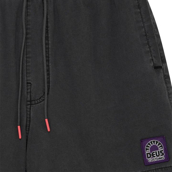 DEUS EX MACHINA ( デウス ) / 水陸 ボードショーツ / SANDBAR GARMENT DYED SHORT - ANTHRACITE / D261MBS516