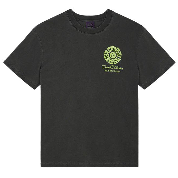 DEUS EX MACHINA ( デウスエクスマキナ ) / 半袖 Tシャツ / CANGGU ADDRESS TEE - ANTHRACITE / D261MTS572 / メンズ