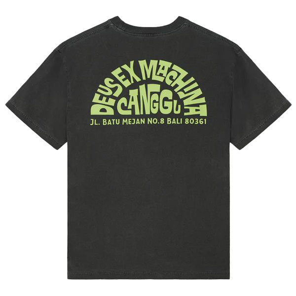 DEUS EX MACHINA ( デウスエクスマキナ ) / 半袖 Tシャツ / CANGGU ADDRESS TEE - ANTHRACITE / D261MTS572 / メンズ