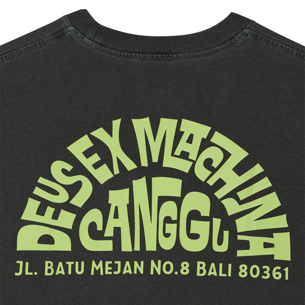 DEUS EX MACHINA ( デウスエクスマキナ ) / 半袖 Tシャツ / CANGGU ADDRESS TEE - ANTHRACITE / D261MTS572 / メンズ