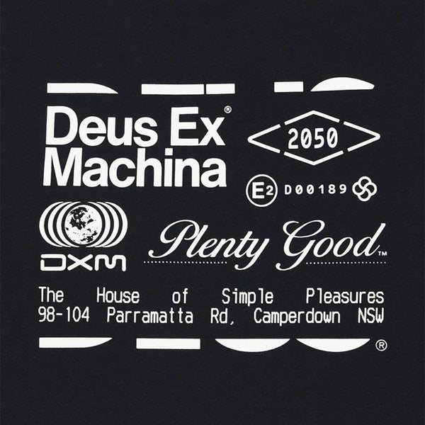 DEUS EX MACHINA ( デウスエクスマキナ ) / 半袖 Tシャツ / PLENTY GOOD TEE - BLACK/ D261MTS544 / メンズ