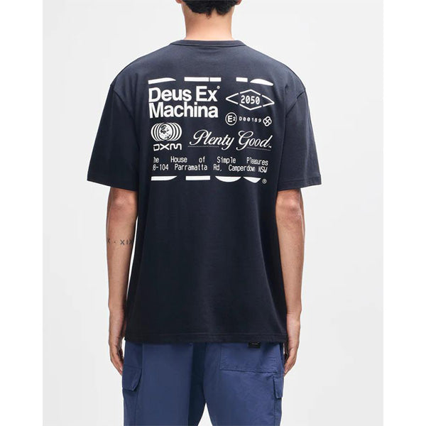 DEUS EX MACHINA ( デウスエクスマキナ ) / 半袖 Tシャツ / PLENTY GOOD TEE - BLACK/ D261MTS544 / メンズ