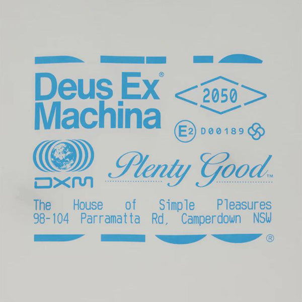 DEUS EX MACHINA ( デウスエクスマキナ ) / 半袖 Tシャツ / PLENTY GOOD TEE - VINTAGE WHITE / D261MTS544 / メンズ