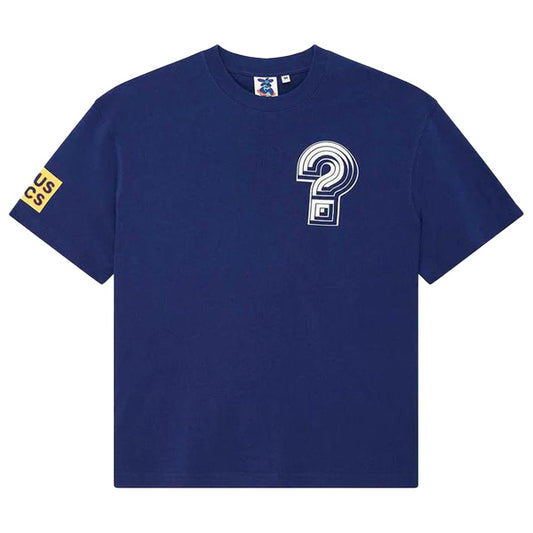 DEUS EX MACHINA ( デウスエクスマキナ ) / 半袖 Tシャツ / WORKING TOWARDS TEE - LIMOGES BLUE / D261UTS711 / メンズ
