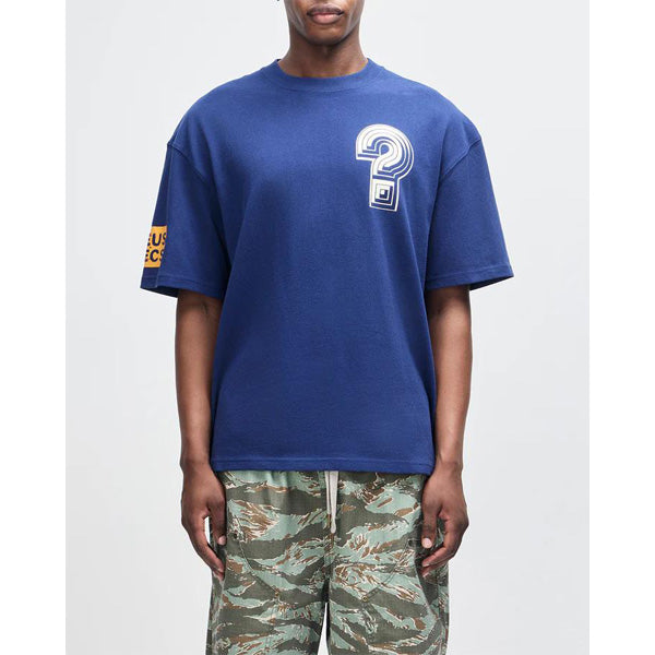 DEUS EX MACHINA ( デウスエクスマキナ ) / 半袖 Tシャツ / WORKING TOWARDS TEE - LIMOGES BLUE / D261UTS711 / メンズ
