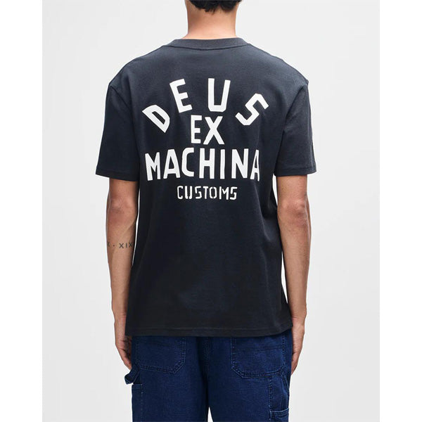 DEUS EX MACHINA ( デウスエクスマキナ ) / 半袖 Tシャツ / PISSTIN TEE - BLACK / D261MTS144 / メンズ