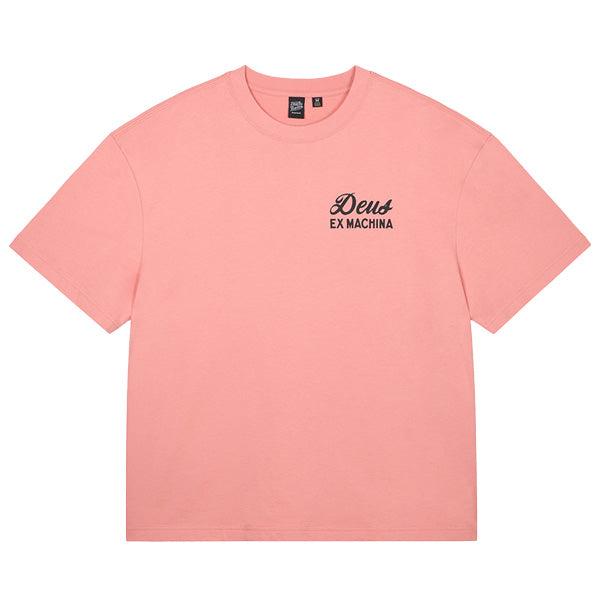 DEUS EX MACHINA ( デウスエクスマキナ ) / 半袖 Tシャツ / SEOUL SIGN TEE - LOBSTER BISQUE PINK / D261MTS155 / メンズ