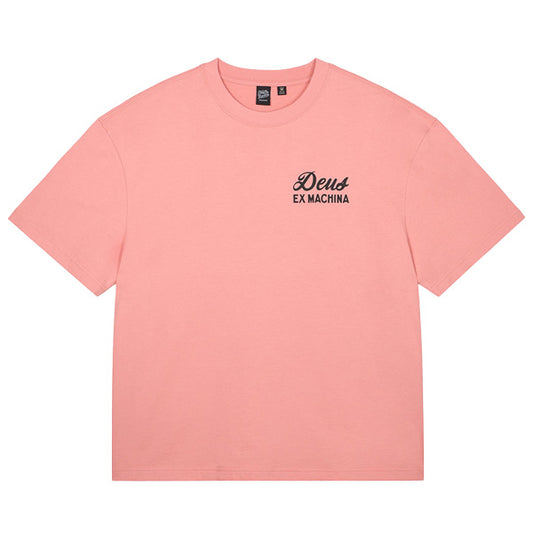 DEUS EX MACHINA ( デウスエクスマキナ ) / 半袖 Tシャツ / SEOUL SIGN TEE - LOBSTER BISQUE PINK / D261MTS155 / メンズ