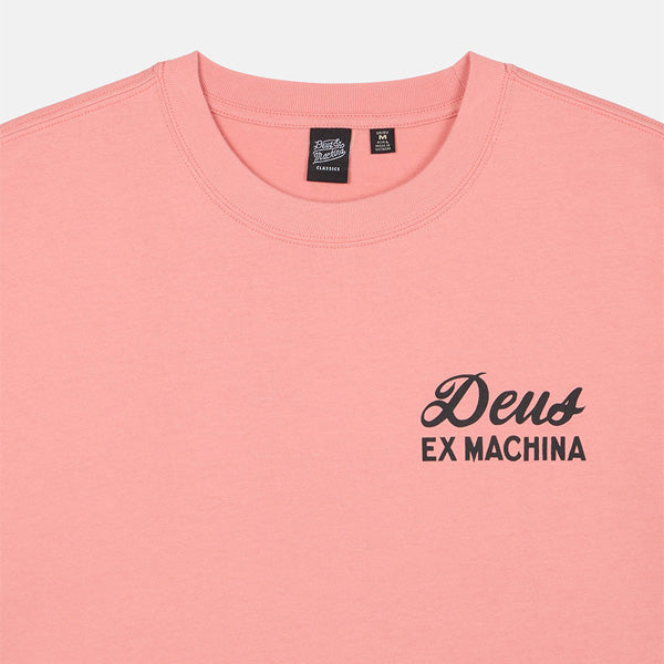 DEUS EX MACHINA ( デウスエクスマキナ ) / 半袖 Tシャツ / SEOUL SIGN TEE - LOBSTER BISQUE PINK / D261MTS155 / メンズ