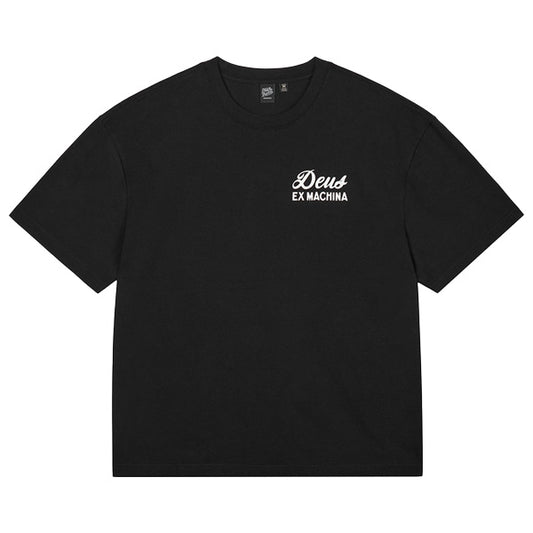 DEUS EX MACHINA ( デウスエクスマキナ ) / 半袖 Tシャツ / SEOUL SIGN TEE - BLACK / D261MTS155 / メンズ