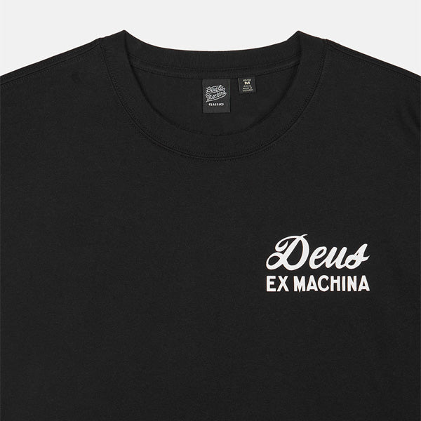 DEUS EX MACHINA ( デウスエクスマキナ ) / 半袖 Tシャツ / SEOUL SIGN TEE - BLACK / D261MTS155 / メンズ