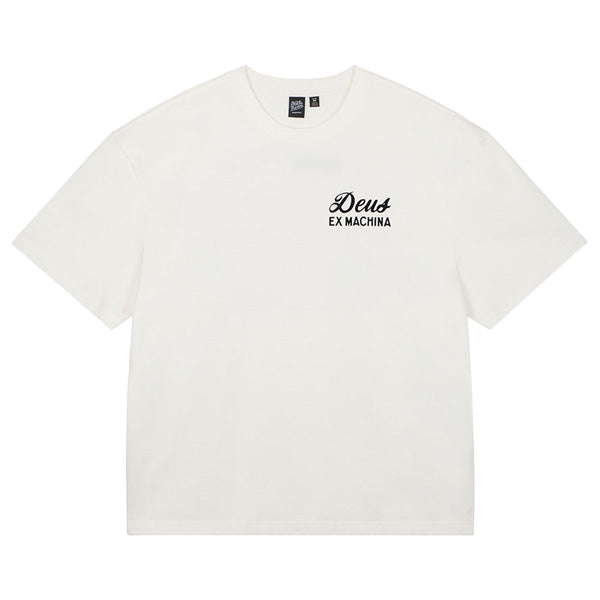 DEUS EX MACHINA ( デウスエクスマキナ ) / 半袖 Tシャツ / VENICE SIGN TEE - WHITE / D261MTS199 / メンズ