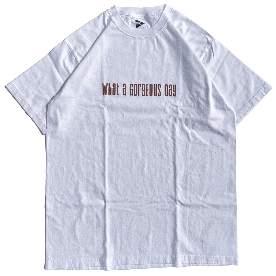 FUNG(ファング) / 半袖 Tシャツ / GORGEOUS TEE - WHITE / メンズ