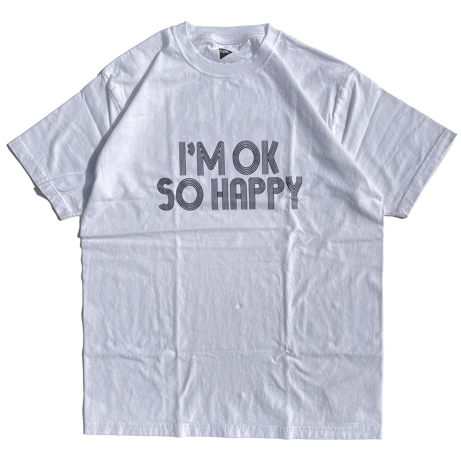 FUNG(ファング) / 半袖 Tシャツ / I'M OK TEE - WHITE / メンズ
