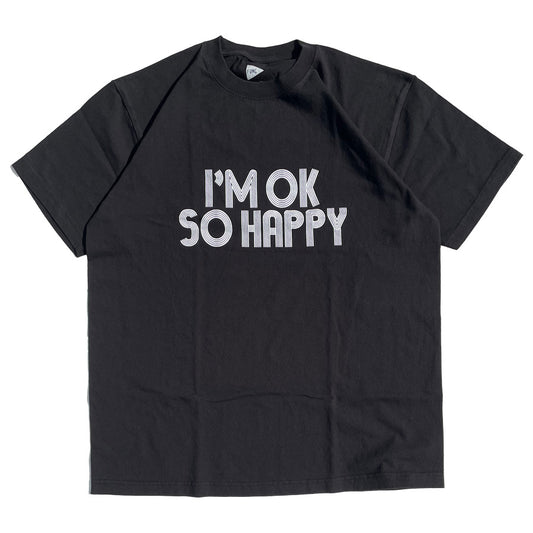 FUNG(ファング) / 半袖 Tシャツ / I'M OK TEE - BLACK / メンズ