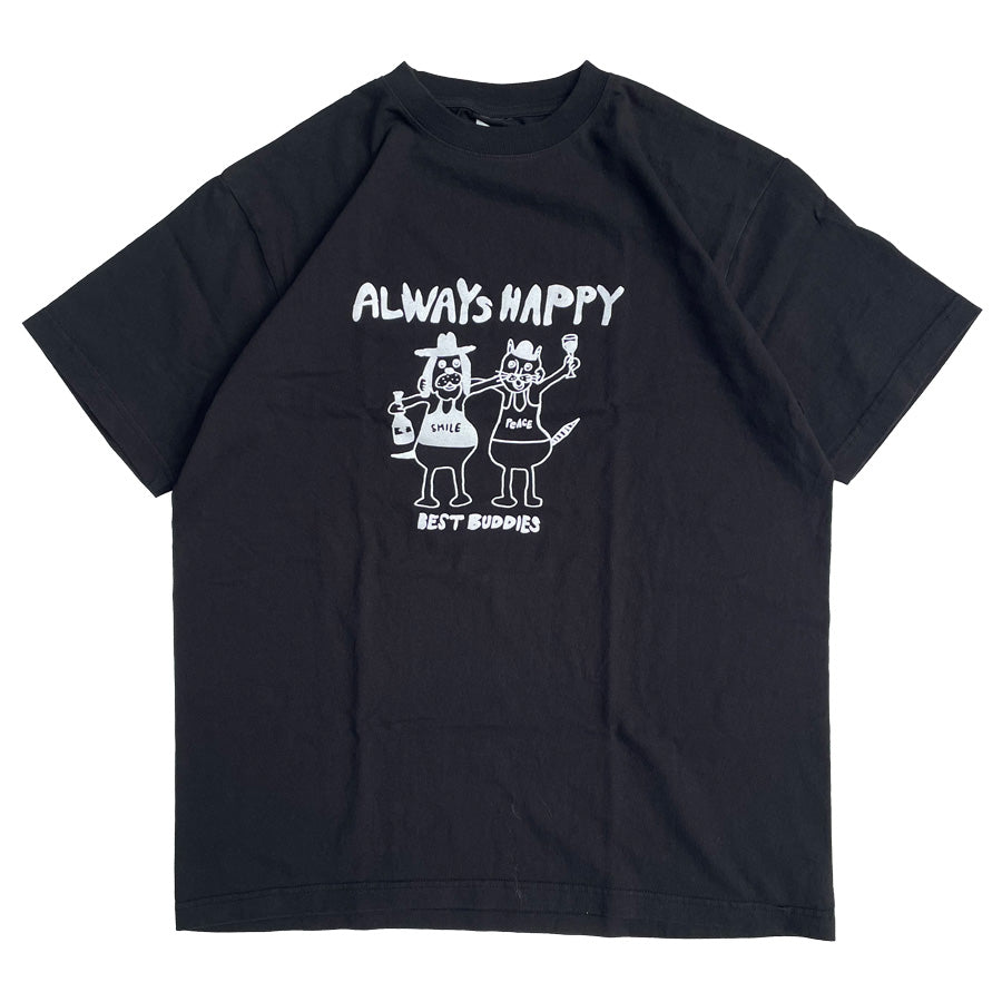 FUNG(ファング) / 半袖 Tシャツ / BEST BUDDIES TEE - BLACK / メンズ