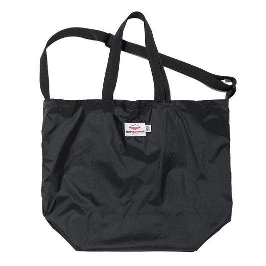 BATTENWEAR(バテン) / パッカブルトートバッグ アメリカ製 / PUCKABLE TOTE - BLACK NYLON x BLACK / 60726SV