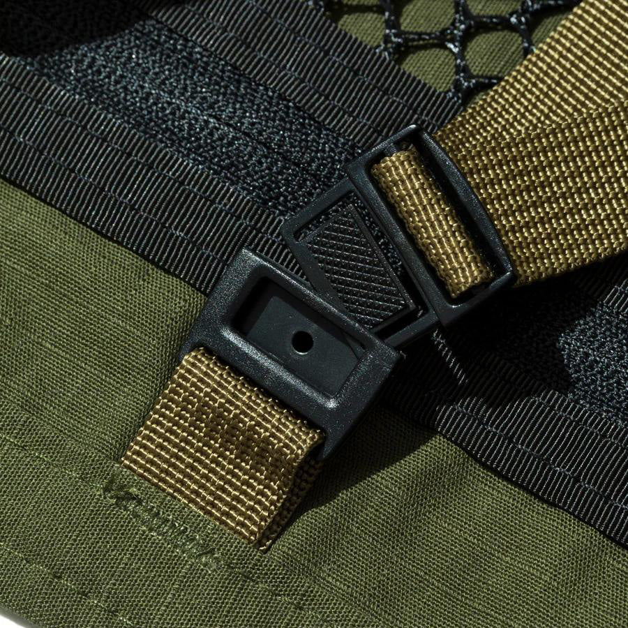BATTENWEAR(バテン) / パッカブルトートバッグ アメリカ製 / MINI PUCKABLE TOTE - OLIVE DRAB COTTON x TAN / 60926SV