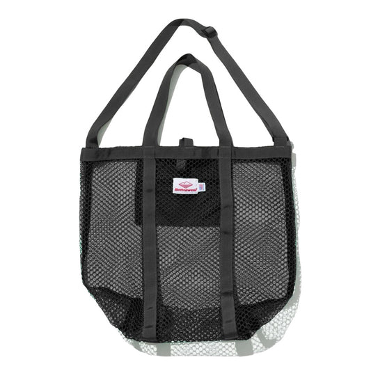 BATTENWEAR(バテンウエア) / メッシュトートバッグ アメリカ製 / MESH TOTE - BLACK x BLACK / 60426SV