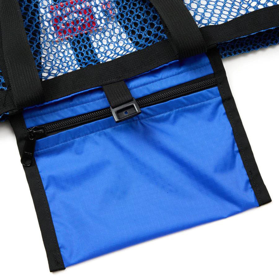 BATTENWEAR(バテンウエア) / メッシュトートバッグ アメリカ製 / MESH TOTE - ROYAL x BLACK / 60426SV