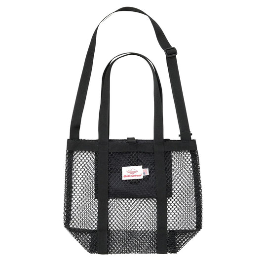 BATTENWEAR(バテンウエア) / メッシュトートバッグ アメリカ製 / MINI MESH TOTE - BLACK x BLACK / 62326SV