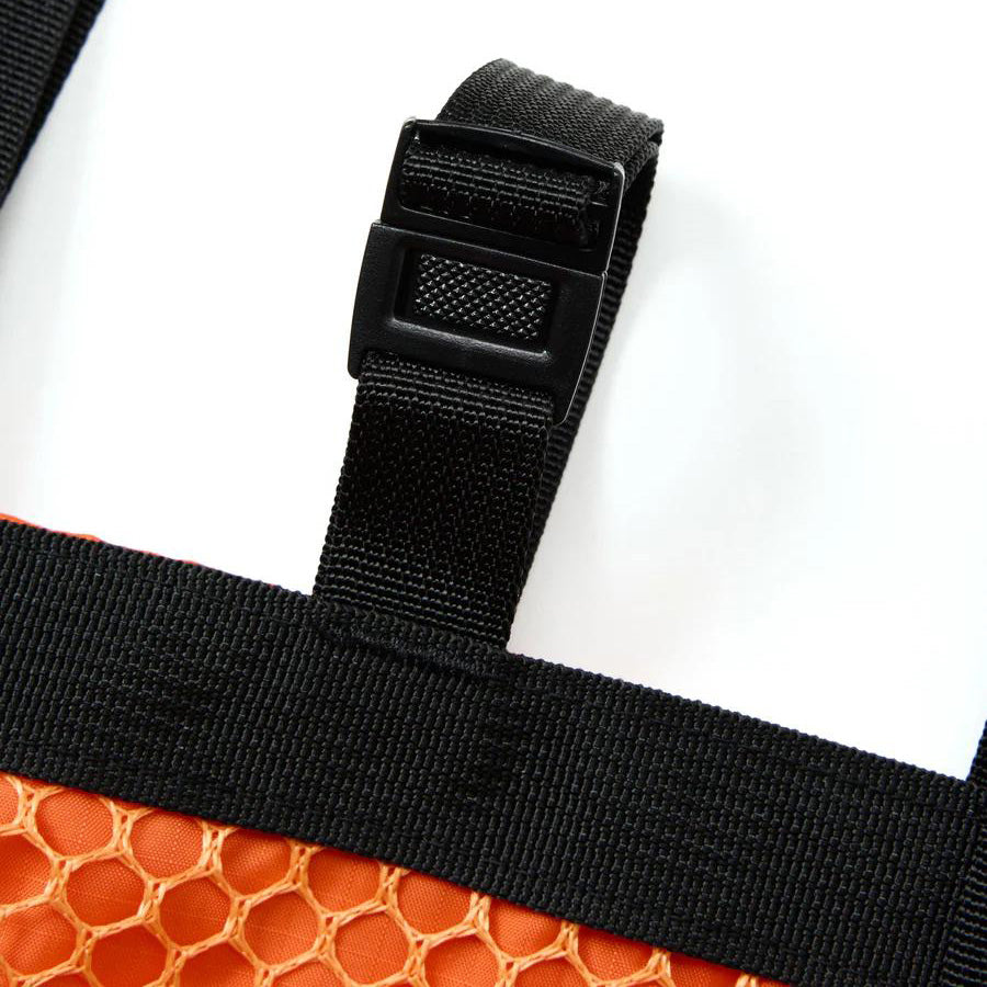 BATTENWEAR(バテンウエア) / メッシュトートバッグ アメリカ製 / MINI MESH TOTE - ORANGE x BLACK / 62326SV