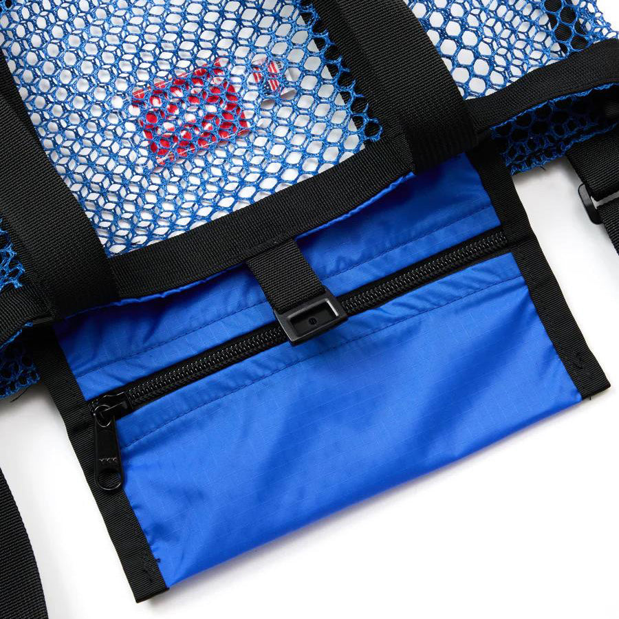 BATTENWEAR(バテンウエア) / メッシュトートバッグ アメリカ製 / MINI MESH TOTE - ROYAL x BLACK / 62326SV