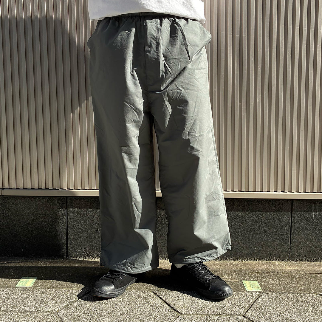 AXESQUIN.MODIFIED アクシーズクイン / リラックスフィット 軽量速乾ナイロンイージーパンツ / HELIUM BIG PANTS - PEWTER/322042/メンズ