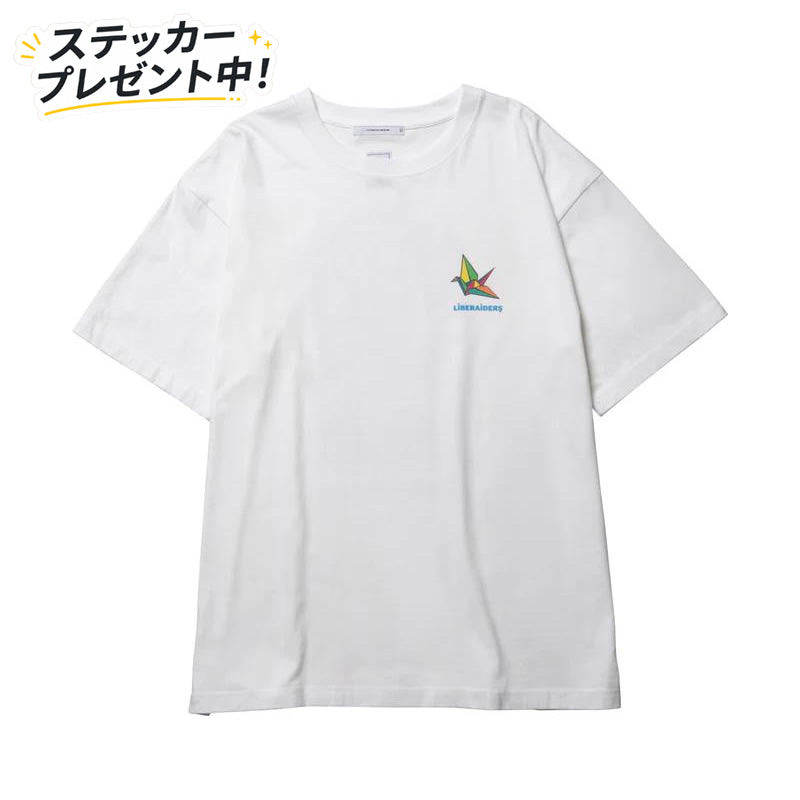 LIBERAIDERS(リベレイダース) / 半袖 Tシャツ / STAINED GLASS TEE - WHITE / 736112601/ メンズ