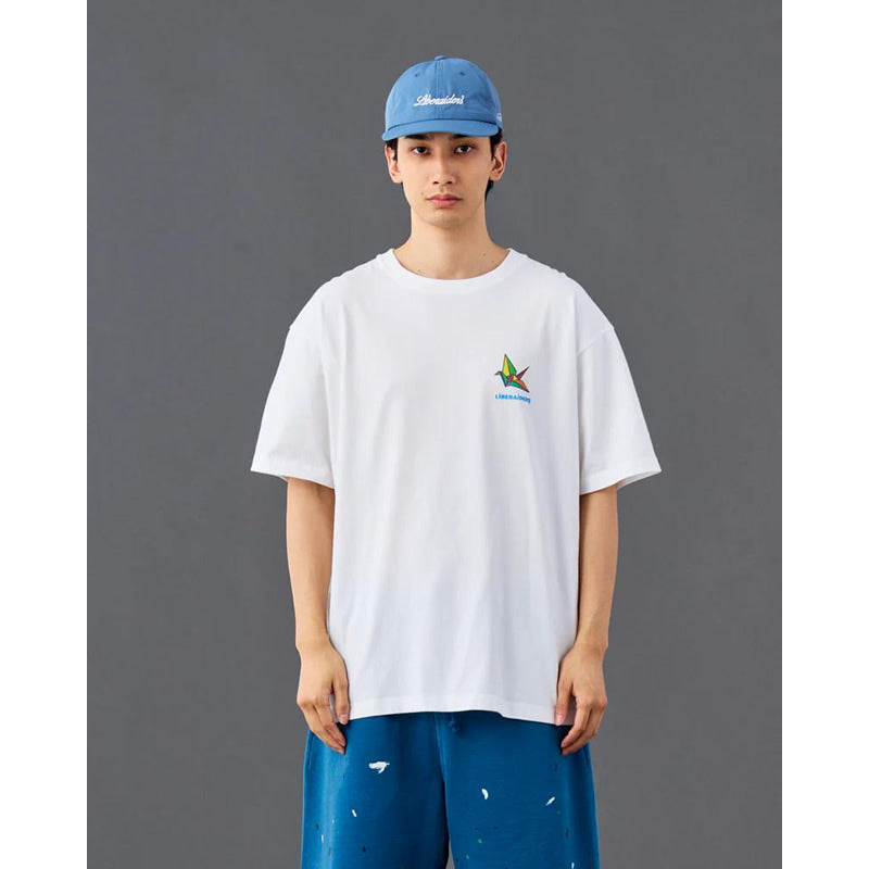 LIBERAIDERS(リベレイダース) / 半袖 Tシャツ / STAINED GLASS TEE - WHITE / 736112601/ メンズ