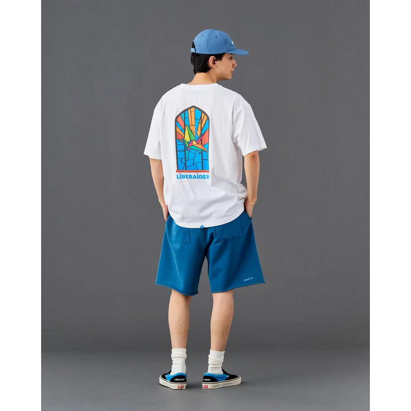 LIBERAIDERS(リベレイダース) / 半袖 Tシャツ / STAINED GLASS TEE - WHITE / 736112601/ メンズ