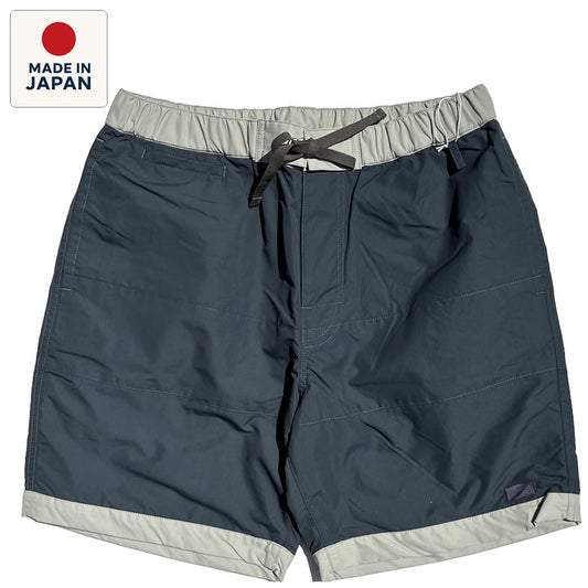 SHORT PANTS EVERY DAY ショートパンツエブリデイ/ 街履きボードショーツ / 3LINE - CHARCOAL x GRAY / SPED-0076 /メンズ 日本製