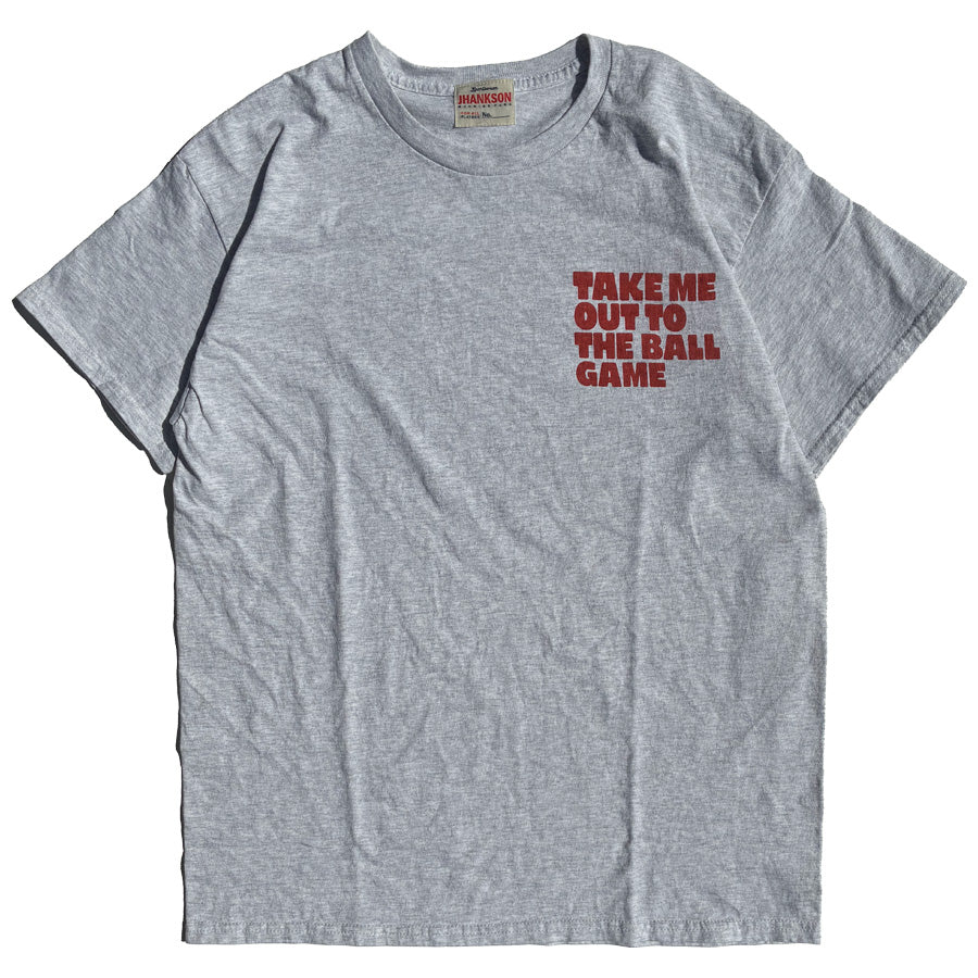 JHANKSON（ジャンクソン） / 半袖Tシャツ / BALL PARK TEE  - ASH / Oracle park / JH26SS-006CS