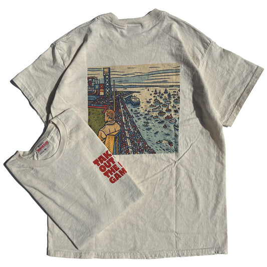 JHANKSON（ジャンクソン） / 半袖Tシャツ / BALL PARK TEE  - NATURAL / Oracle park / JH26SS-006CS