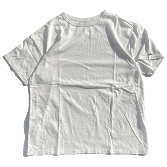 WAX(ワックス) / 半袖Tシャツ / Premium crew neck tee - WHITE / WX-0507 / メンズ THM