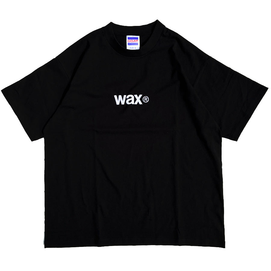 WAX(ワックス) / 半袖Tシャツ / wax stitch tee for GOAT - BLACK / WX-0520 / メンズ THM