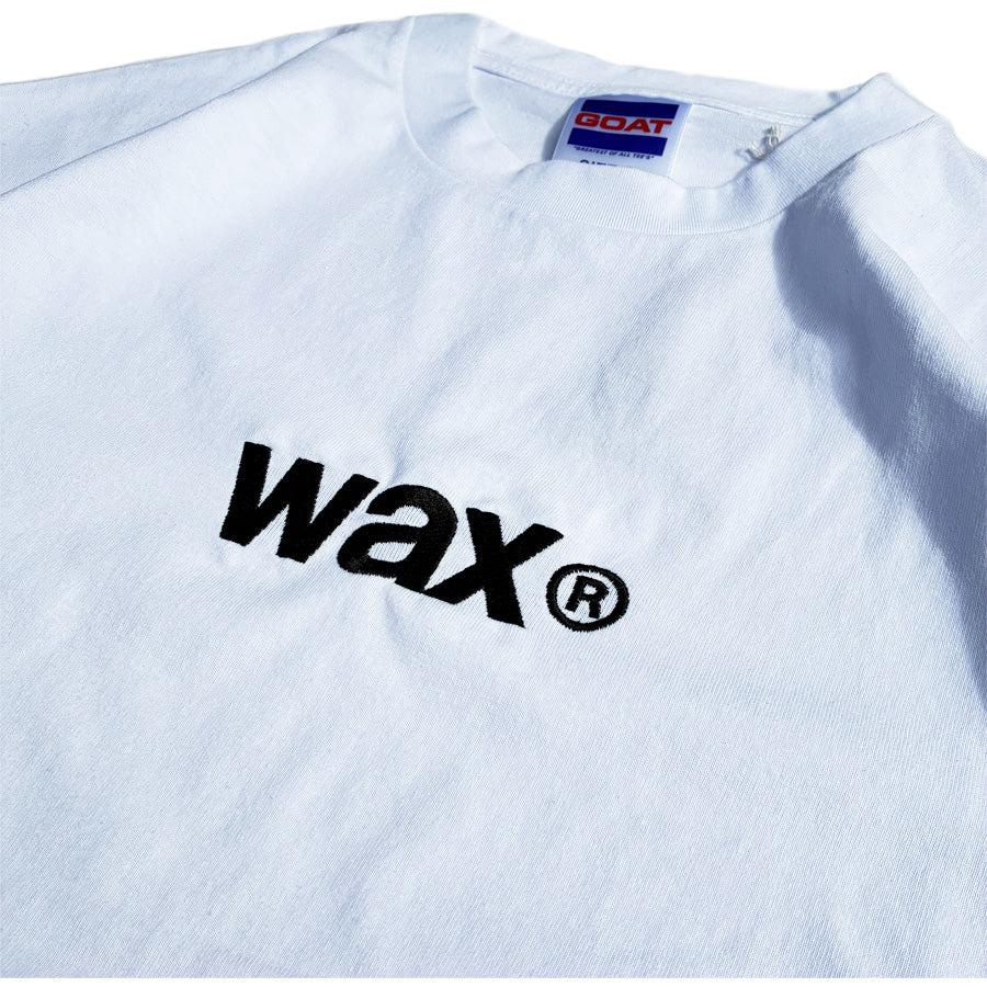 WAX(ワックス) / 半袖Tシャツ / wax stitch tee for GOAT - WHITE / WX