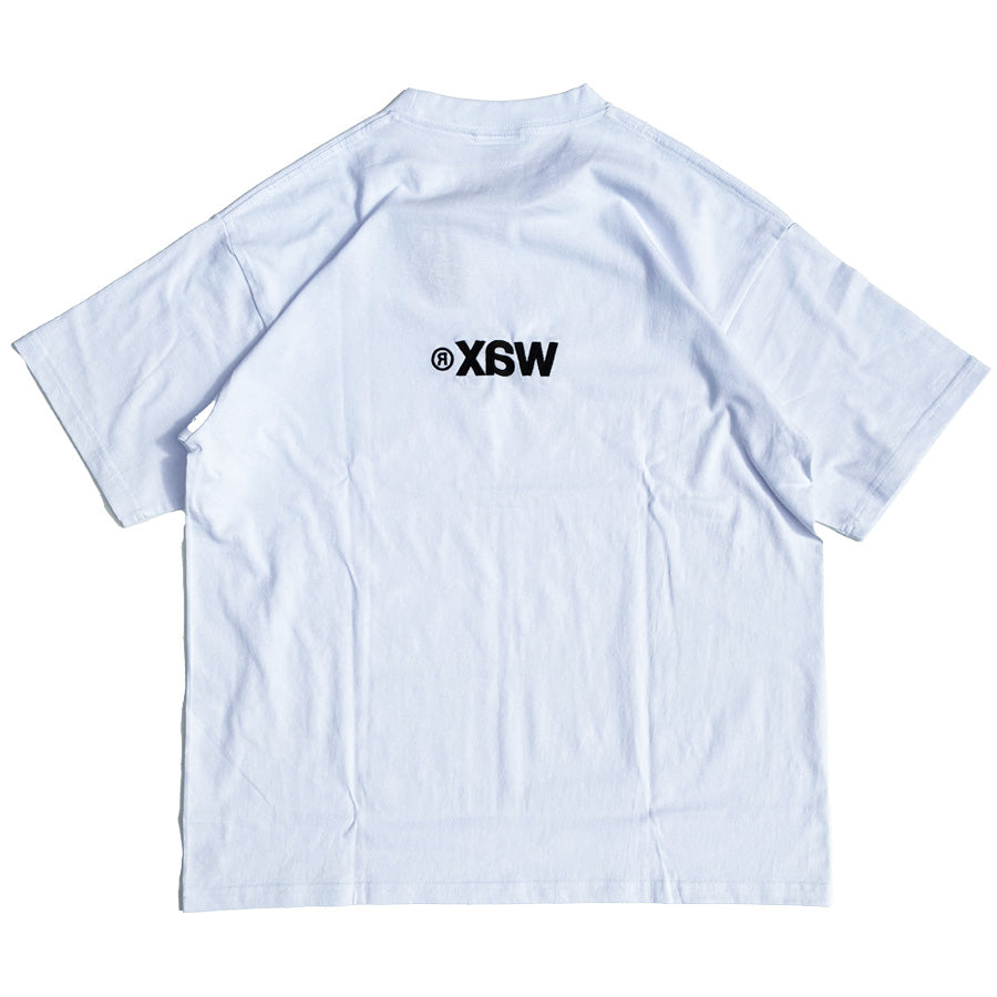 WAX(ワックス) / 半袖Tシャツ / wax stitch tee for GOAT - WHITE / WX-0520 / メンズ THM