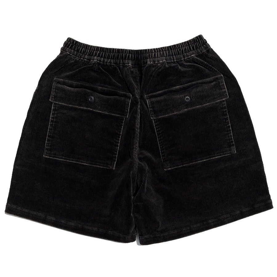 Tony Taizsun(トニー タイズサン) / ショート パンツ / HANGTEN CORD SHORTS - BLACK / 26SS-027HT / メンズ