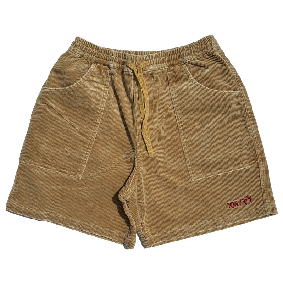 Tony Taizsun(トニー タイズサン) / ショート パンツ / HANGTEN CORD SHORTS - MUSTARD / 26SS-027HT / メンズ