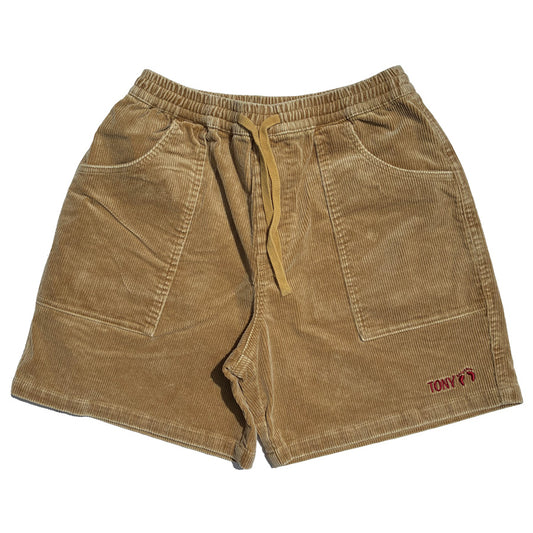 Tony Taizsun(トニー タイズサン) / ショート パンツ / HANGTEN CORD SHORTS - MUSTARD / 26SS-027HT / メンズ