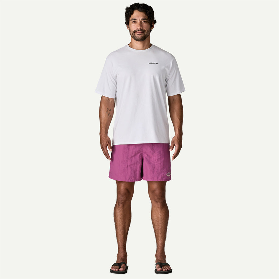 PATAGONIA(パタゴニア) / メンズ・バギーズ・ショーツ ５インチ / M'S BAGGIES SHORTS-5 IN. - Oval Logo: Faded Magenta / 57022 / メンズ