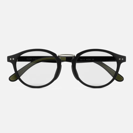 TYMER(タイマー) / 調光レンズ サングラス アイウェア / OLIVER - Matt Black  x Photochromic Grey / TY105-MBK-PGY / メンズ