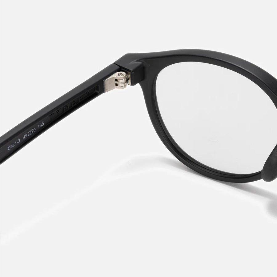 TYMER(タイマー) / 調光レンズ サングラス アイウェア / OLIVER - Matt Black  x Photochromic Grey / TY105-MBK-PGY / メンズ