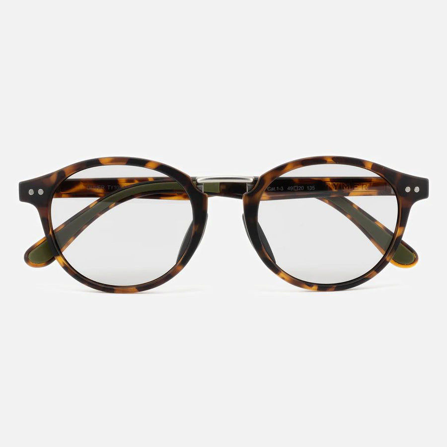 TYMER(タイマー) / 調光レンズ サングラス アイウェア / OLIVER - Tortoise  x Photochromic Grey / TY105-MTT-PGY / メンズ