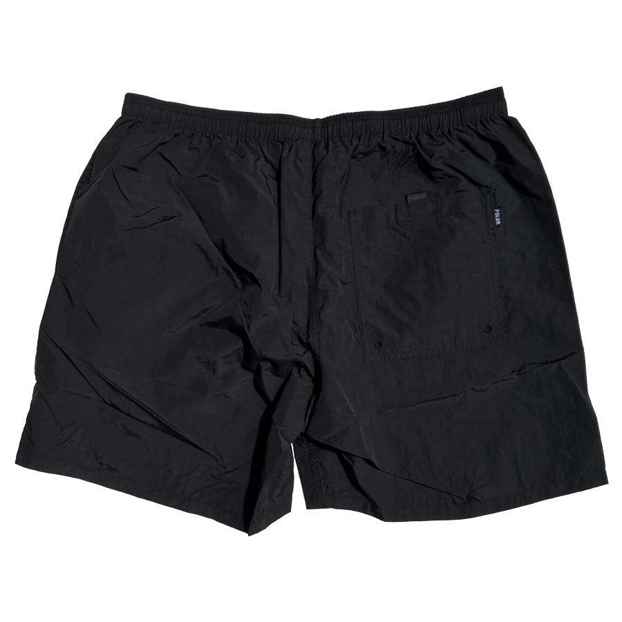POLeR OUTDOOR STUFF(ポーラーアウトドアスタッフ) / ワイドショーツ 短パン / NYLON WIDE STUFF SHORTS 6inch - BLACK / 261MCV0019 / メンズ