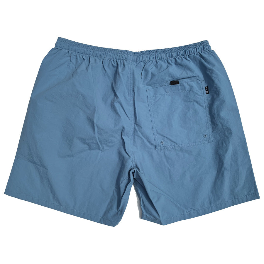 POLeR OUTDOOR STUFF(ポーラーアウトドアスタッフ) / ワイドショーツ 短パン / NYLON WIDE STUFF SHORTS 6inch - LT BLUE / 261MCV0019 / メンズ
