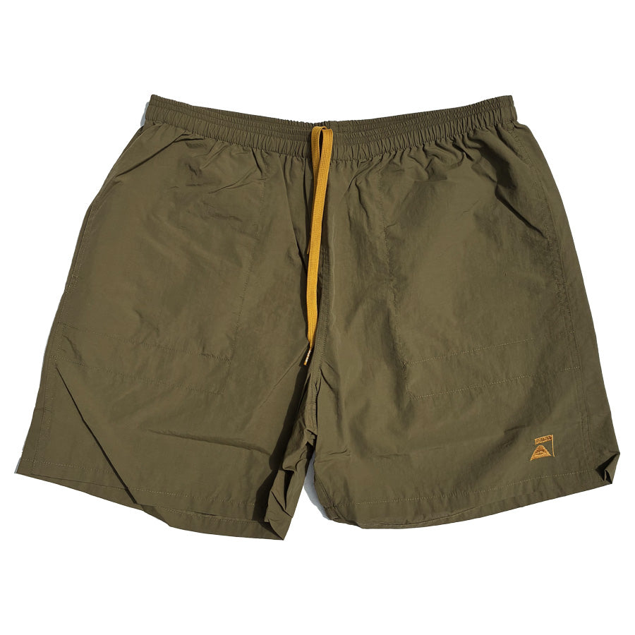 POLeR OUTDOOR STUFF(ポーラーアウトドアスタッフ) / ワイドショーツ 短パン / NYLON WIDE STUFF SHORTS 6inch - OLIVE / 261MCV0019 / メンズ