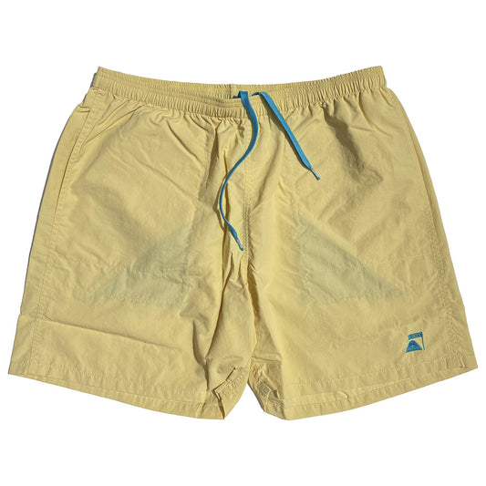 POLeR OUTDOOR STUFF(ポーラーアウトドアスタッフ) / ワイドショーツ 短パン / NYLON WIDE STUFF SHORTS 6inch - LT YELLOW / 261MCV0019 / メンズ